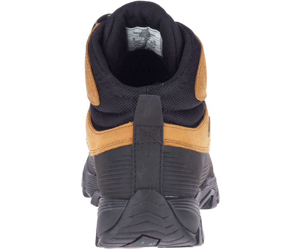 Botas Homem - Merrell Coldpack Ice+ 6\" Polar Waterproof - Marrom/Pretas - LRW065824